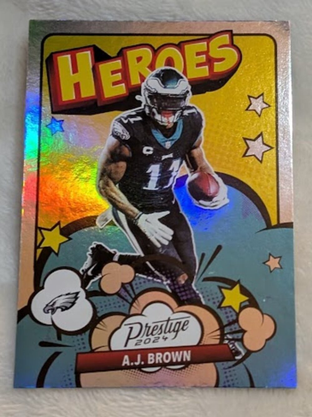 2024 PANINI "Heros" A.J. Brown Card #8